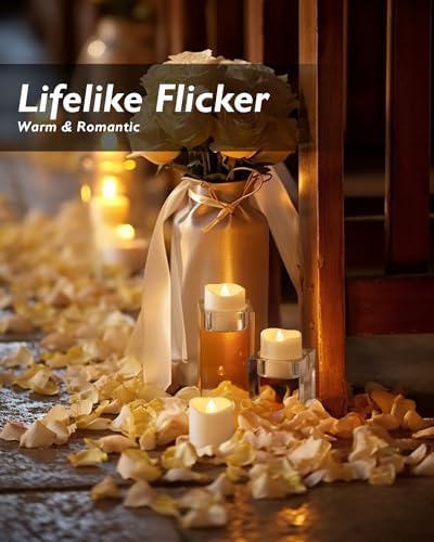 Homemory 24Pack Flameless LED Votive Candles