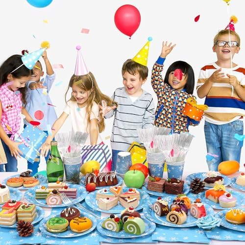 Atonofun Frozen Party Supplies Set for 24 Guests