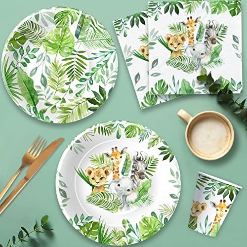 Safari Jungle Theme Party Supplies for Boys