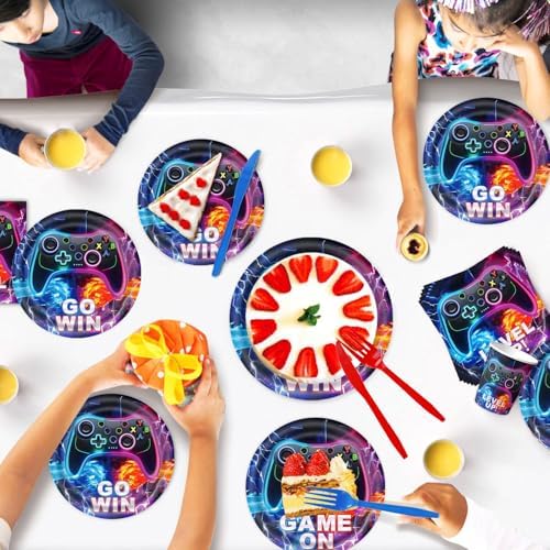 Gamer Birthday Decorations Set for 20 Guests