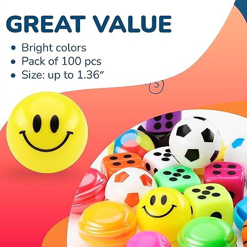 Bulk Toys - 100 Pcs Mini Party Favors for Kids