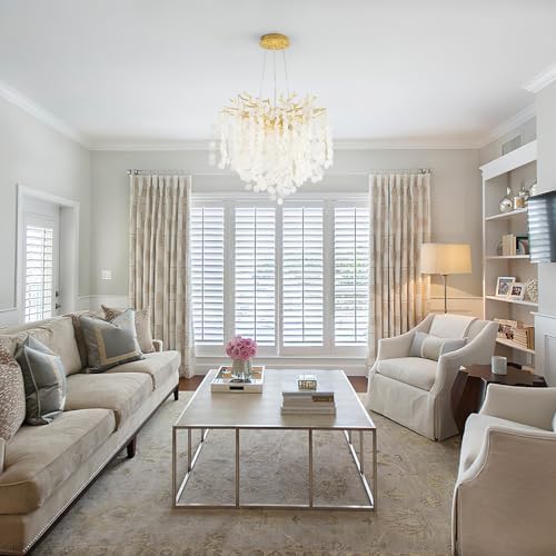 Modern Gold Tree Branch Chandelier with 6 Lights