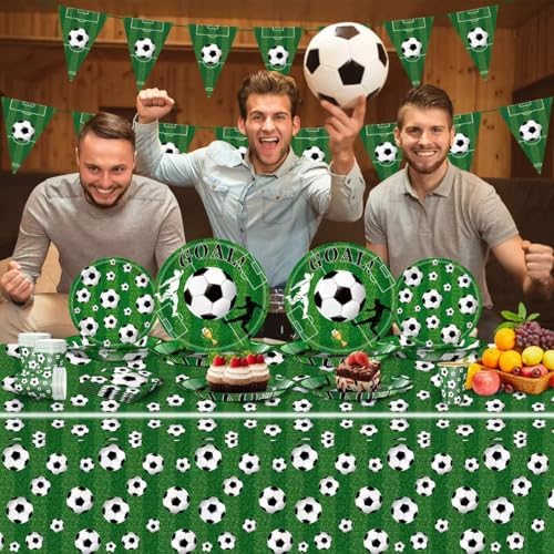 Soccer Birthday Party Decorations for 20 Guests