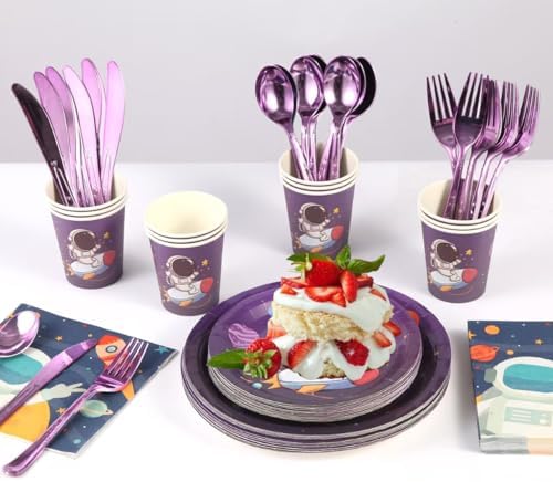 175 Pieces Space Party Supplies Decoration Set
