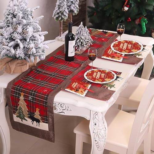 96 Pcs Christmas Gingerbread Man Party Plates with Forks