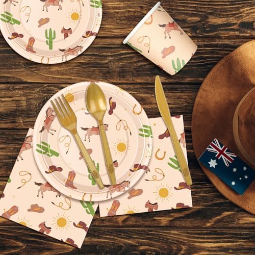 Yungyan 300 Pcs Western Birthday Party Decorations Set
