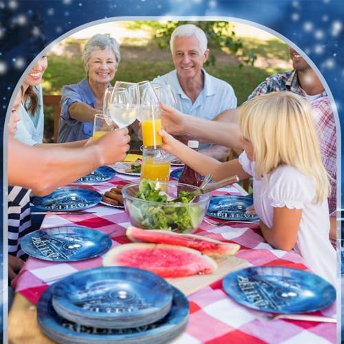 25 Pack Polar Train Christmas Plates PartyWare