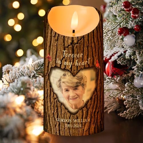 Personalized Photo 3D LED Candle for Loved One