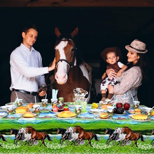 Horse Racing Party Tableware Set for 40 Guests