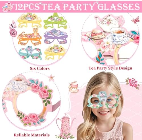 Tea Party Favors for Kids Multi-Item Party Set