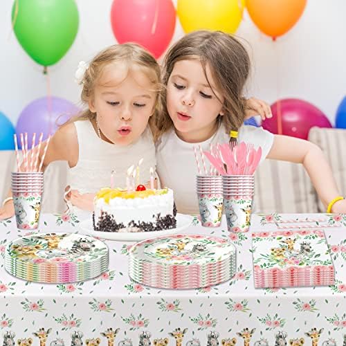 Safari Jungle Theme Party Supplies for Girls