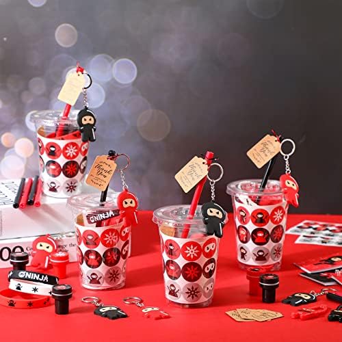 Wettarn 161 Pcs Ninja Party Favors Pack