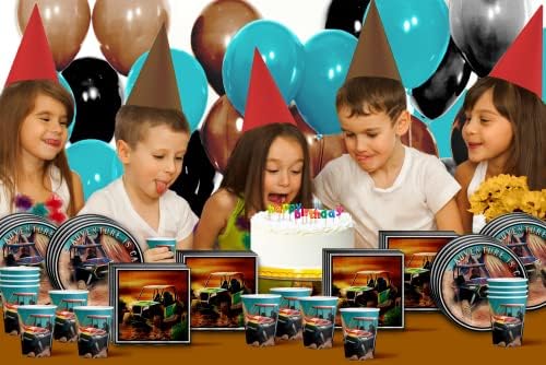 ATV Birthday Party Supplies Set for 16