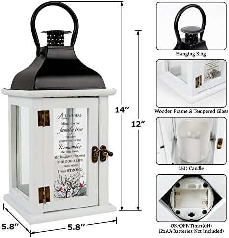 Memorial Lantern - Sympathy Gift for Loss of Loved One