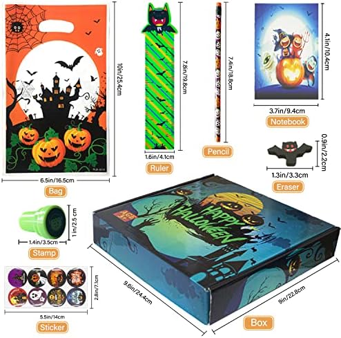 168 Halloween Party Favors with Stationery Supplies