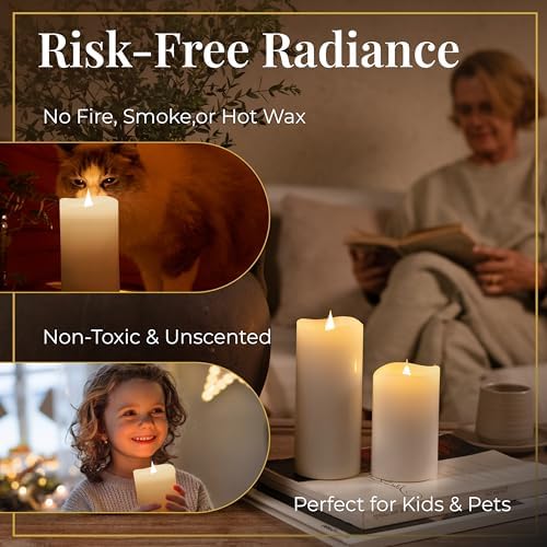 Simply Collected Realistic Flameless Candle