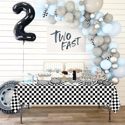 Racing Car Birthday Party Decorations 162Pcs Set