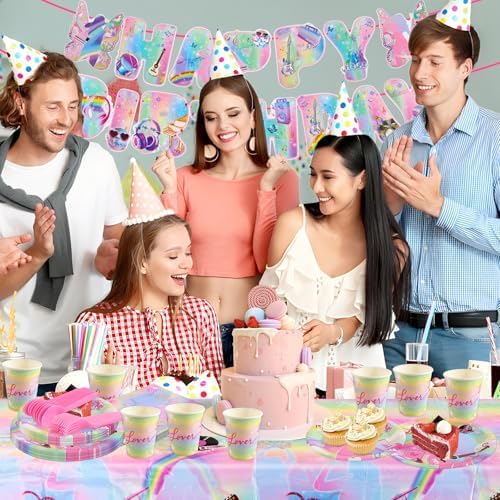170pcs Singer Birthday Party Decor Set for 24 Guests