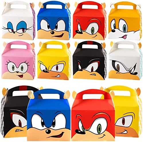 Birthday Party Supplies 24Pcs Gift Boxes Game Favors 8 Styles