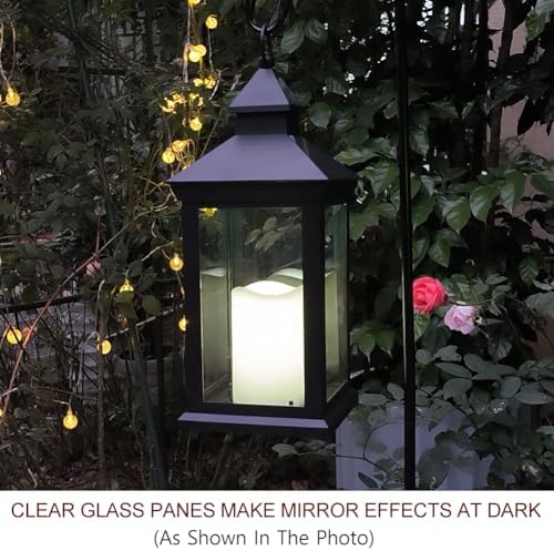 Bright Zeal 14 Decorative Candle Lantern with Timer