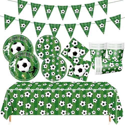 Soccer Birthday Party Decorations for 20 Guests