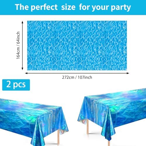 Ocean Themed Birthday Party Decor Set 98 Pcs