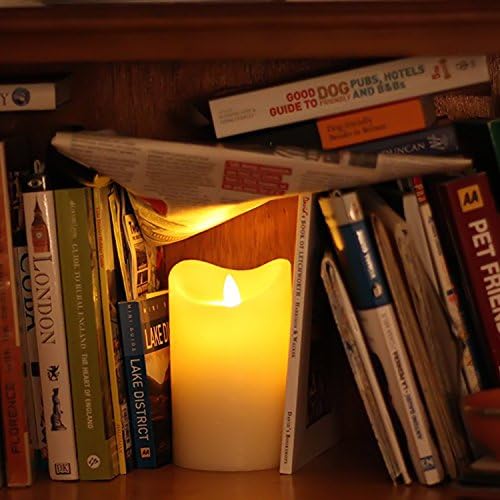 Novelty Place Flickering LED Candles with Swinging Flame