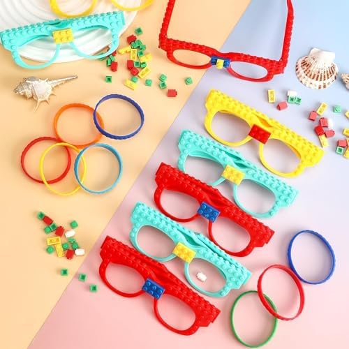 CHUNNIN 24PCS Building Block Party Favors Set