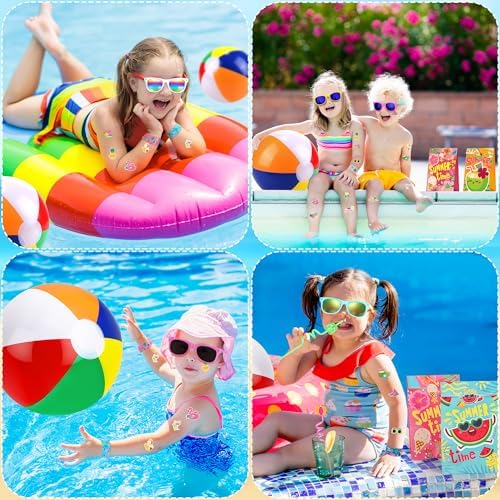 Elcoho 144 Piece Summer Party Favor Pack