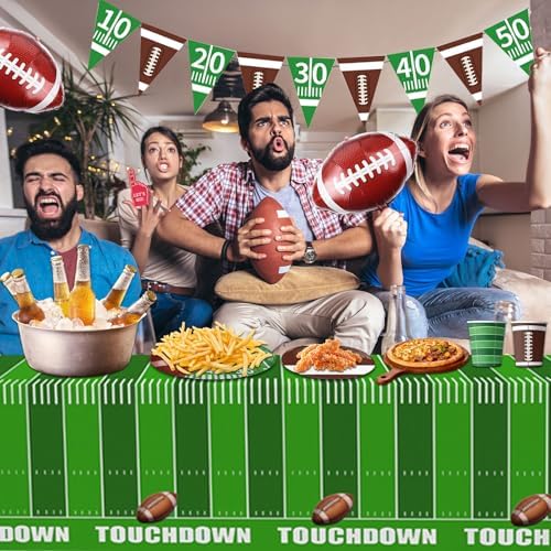 Football Party Supplies Kit Serve 24