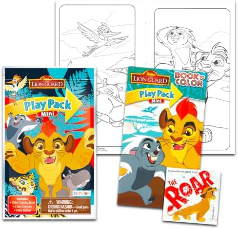 Disney Lion Guard Mini Party Favors Set for Kids