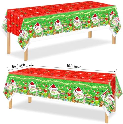 185Pcs Green Monster Christmas Decorations