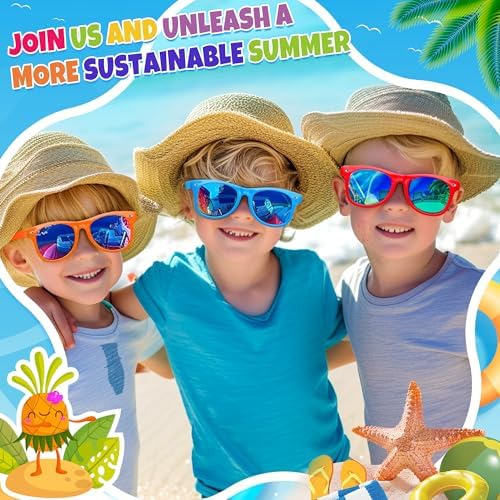 INNOCHEER Kids Sunglasses 16 Pack UV400 Protection