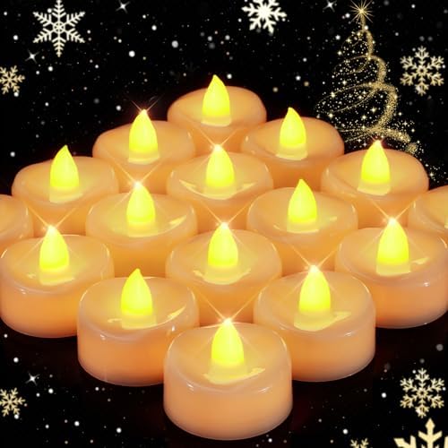 Merrynights 24 Pack Flameless LED Tea Lights Candles