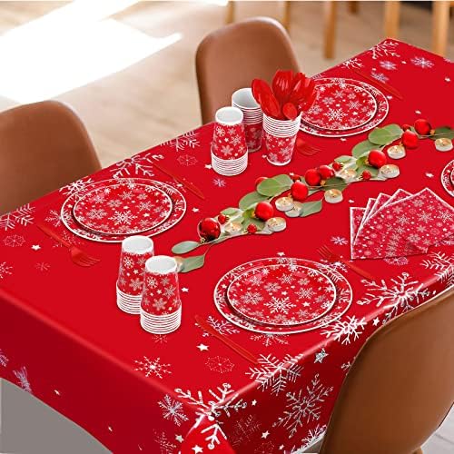 Durony 169 Piece Snowflake Tableware Set for 24 Guests