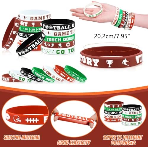 110 Pcs Football Themed Party Favors Multi Item Pack