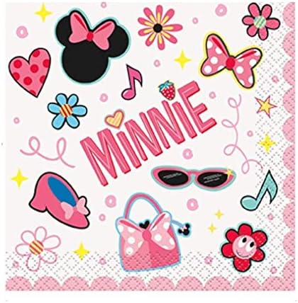 Disney Minnie Mouse Birthday Party Supplies Bundle