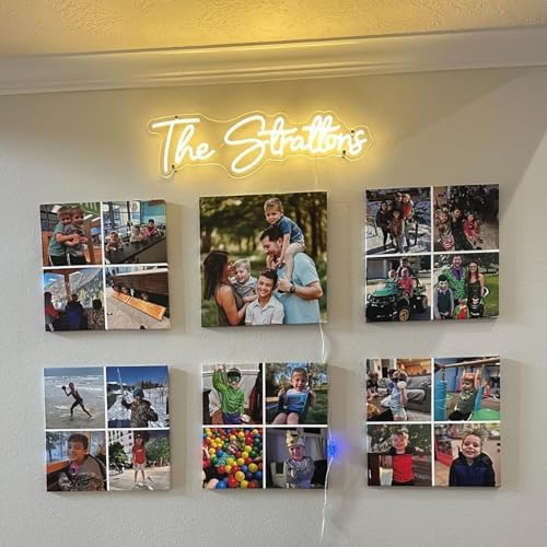 Custom LED Neon Sign Wedding Name Light Decor