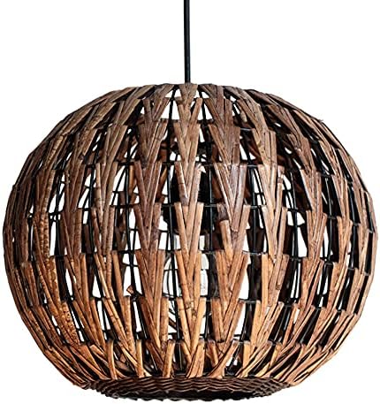 Tak I Rotting Bamboo Hanging Chandelier Lamp