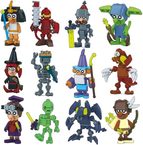 12PCS Halloween Building Blocks Toys for Kids