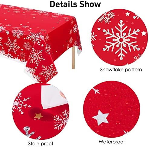 Durony 169 Piece Snowflake Tableware Set for 24 Guests