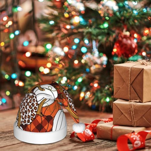 Salelf Christmas Hats for Kids Baby Girls Boys Toddler Plush Santa Hat