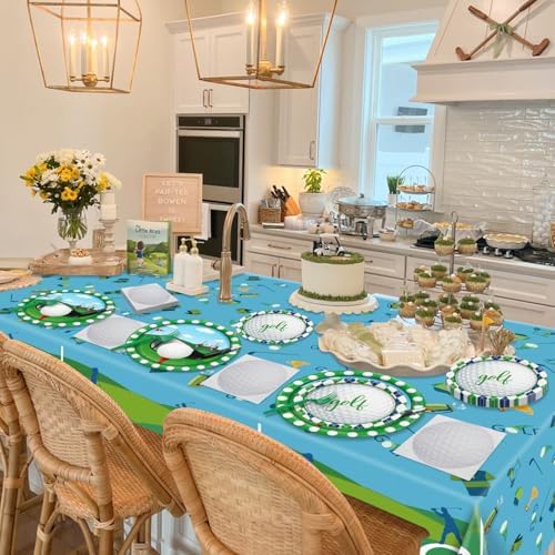 Golf Party Tableware Set for 40 Guests
