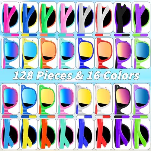 96 Piece Kids Sunglasses Party Favor Pack