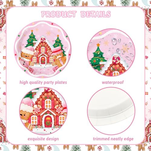 AIBIIN 194 Pcs Christmas Party Supplies Set