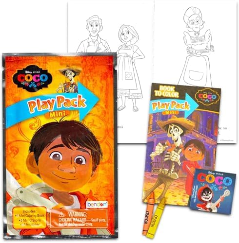 Disney Coco Mini Party Favors Set for Kids - 24 Pack