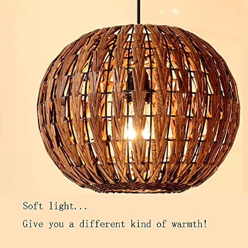 Tak I Rotting Bamboo Hanging Chandelier Lamp