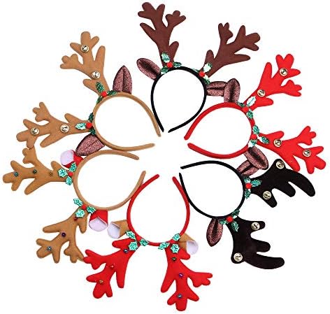 Myuilor Reindeer Antlers Headband for Christmas and Easter Parties