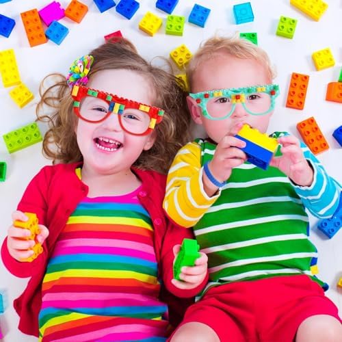 CHUNNIN 24PCS Building Block Party Favors Set