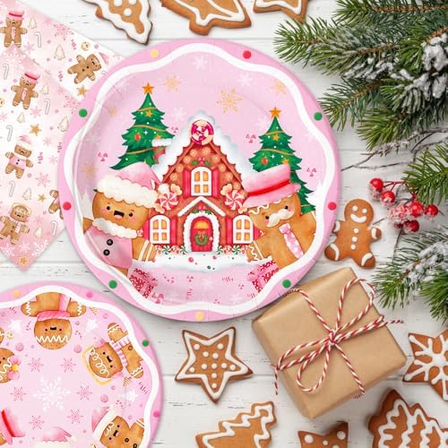 AIBIIN 194 Pcs Christmas Party Supplies Set